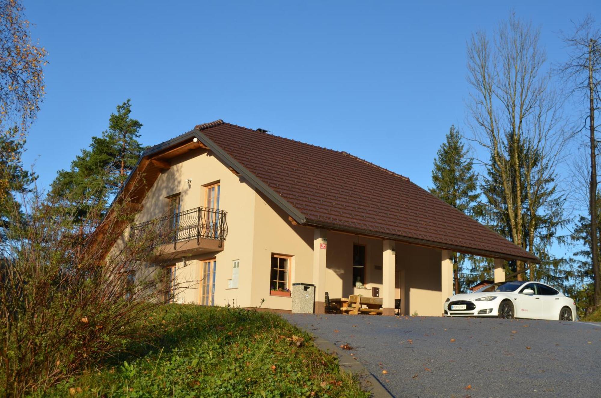 Holiday Home With Hot Tub And Sauna Sabina Rovte ภายนอก รูปภาพ